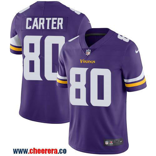 Nike Cris Carter Minnesota Vikings purple Vapor jersey