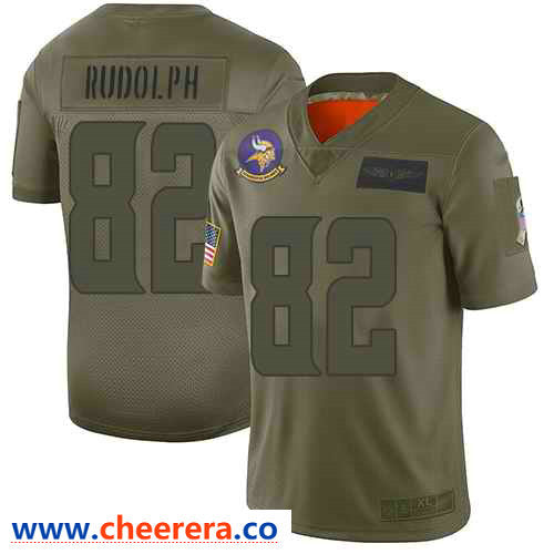 Nike Kyle Rudolph Minnesota Vikings camo Salute To Service jersey