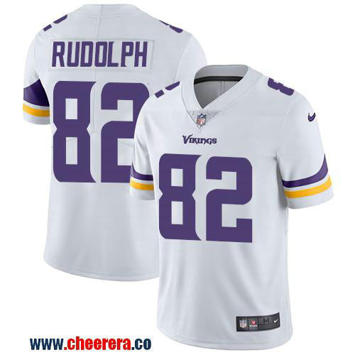 Nike Kyle Rudolph Minnesota Vikings white Vapor jersey