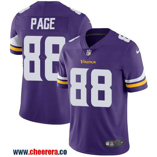 Nike Alan Page Minnesota Vikings purple Vapor jersey