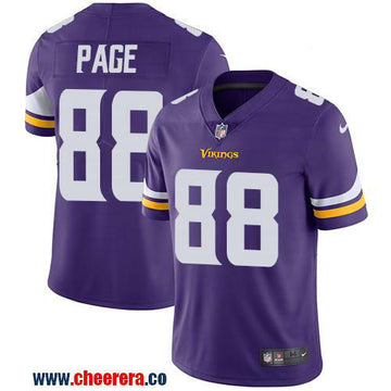 Nike Alan Page Minnesota Vikings purple Vapor jersey