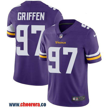 Nike Everson Griffen Minnesota Vikings purple Vapor jersey