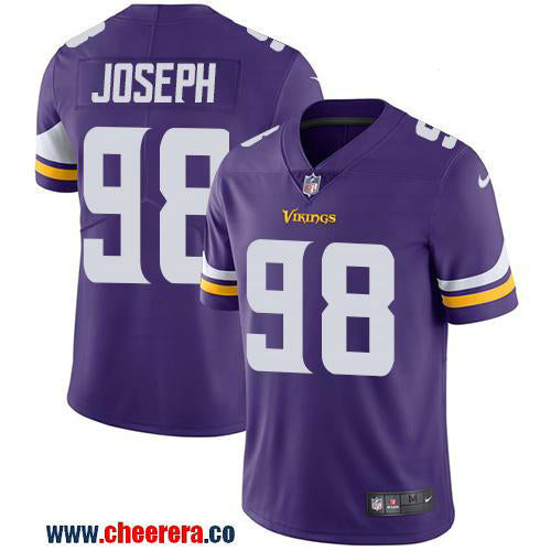 Nike Linval Joseph Minnesota Vikings purple Vapor jersey