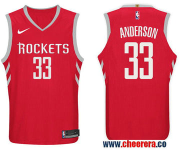 Nike NBA Ryan Anderson Houston Rockets red jersey