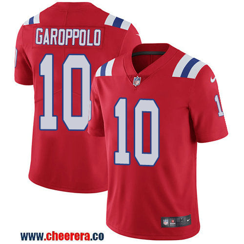 Nike Jimmy Garoppolo New England Patriots red Vapor jersey