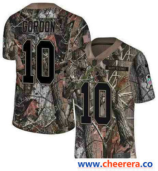 Nike Josh Gordon New England Patriots camo Limited jersey