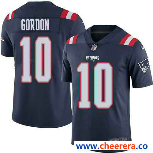 Nike Josh Gordon New England Patriots navy Limited jersey