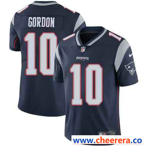 Nike Josh Gordon New England Patriots navy Vapor jersey