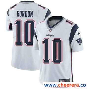 Nike Josh Gordon New England Patriots white Vapor jersey