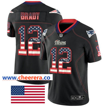 Nike Tom Brady New England Patriots black Limited jersey