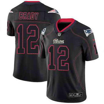 Nike Tom Brady New England Patriots black Limited jersey