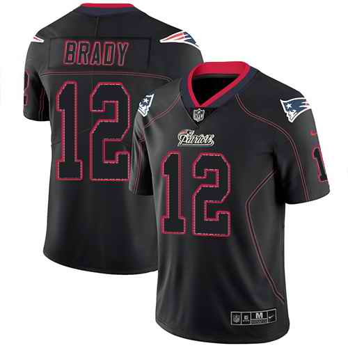 Nike Tom Brady New England Patriots black Limited jersey