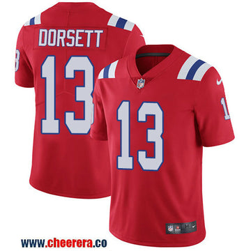 Nike Phillip Dorsett New England Patriots red Vapor jersey