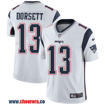 Nike Phillip Dorsett New England Patriots white Vapor jersey