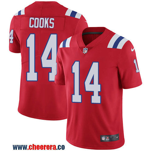 Nike Brandin Cooks New England Patriots red Vapor jersey