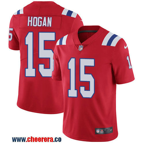 Nike Chris Hogan New England Patriots red Vapor jersey