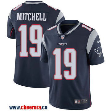 Nike Malcolm Mitchell New England Patriots navy Vapor jersey
