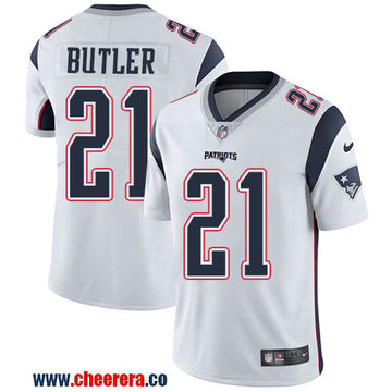 Nike Malcolm Butler New England Patriots white Vapor jersey