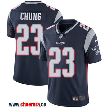 Nike Patrick Chung New England Patriots navy Vapor jersey