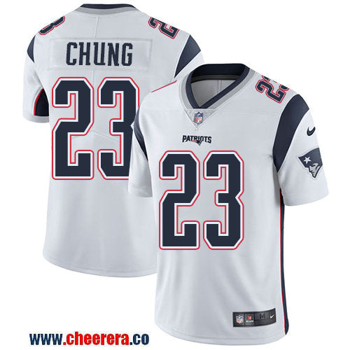 Nike Patrick Chung New England Patriots white Vapor jersey