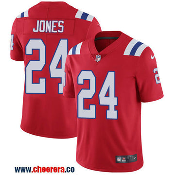 Nike Cyrus Jones New England Patriots red Vapor jersey