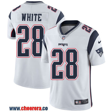 Nike James New England Patriots white Vapor jersey