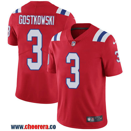 Nike Stephen Gostkowski New England Patriots red Vapor jersey