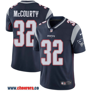 Nike Devin McCourty New England Patriots navy Vapor jersey
