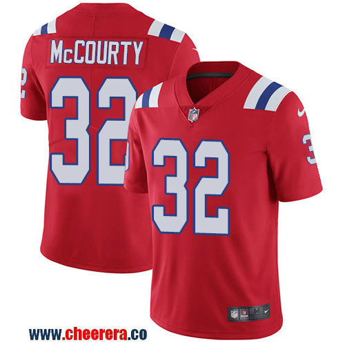 Nike Devin McCourty New England Patriots red Vapor jersey