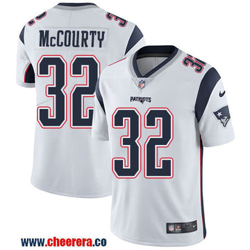 Nike Devin McCourty New England Patriots white Vapor jersey