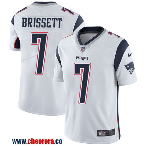 Nike Jacoby Brissett New England Patriots white Vapor jersey