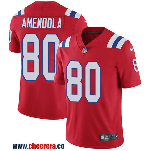 Nike Danny Amendola New England Patriots red Vapor jersey