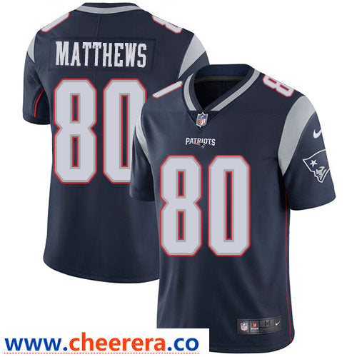 Nike Jordan Matthews New England Patriots navy Vapor jersey