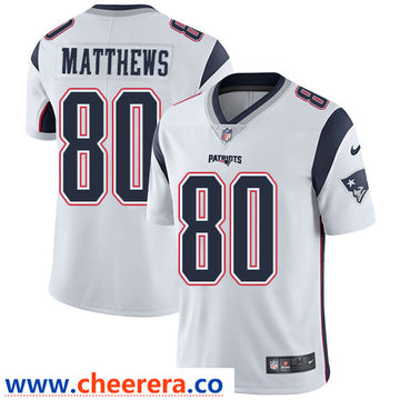 Nike Jordan Matthews New England Patriots white Vapor jersey