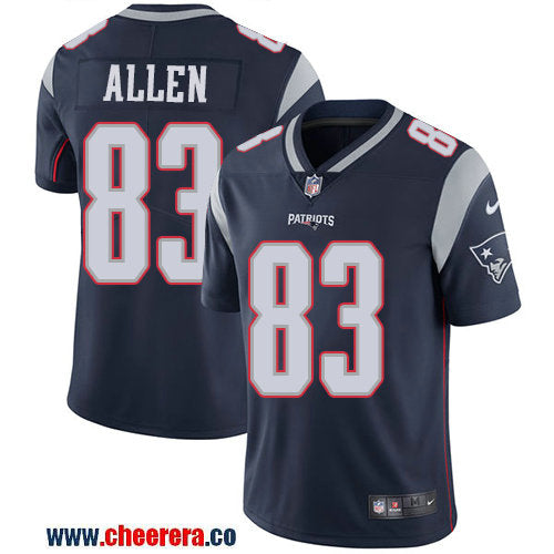 Nike Dwayne Allen New England Patriots navy Vapor jersey
