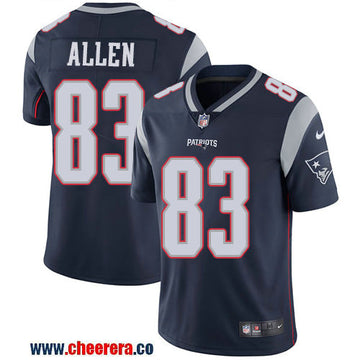 Nike Dwayne Allen New England Patriots navy Vapor jersey