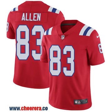 Nike Dwayne Allen New England Patriots red Vapor jersey