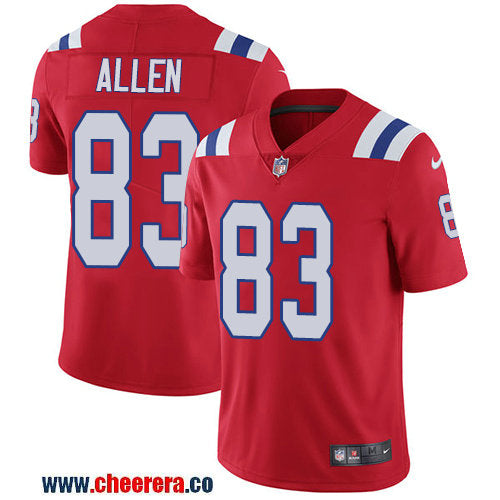 Nike Dwayne Allen New England Patriots red Vapor jersey