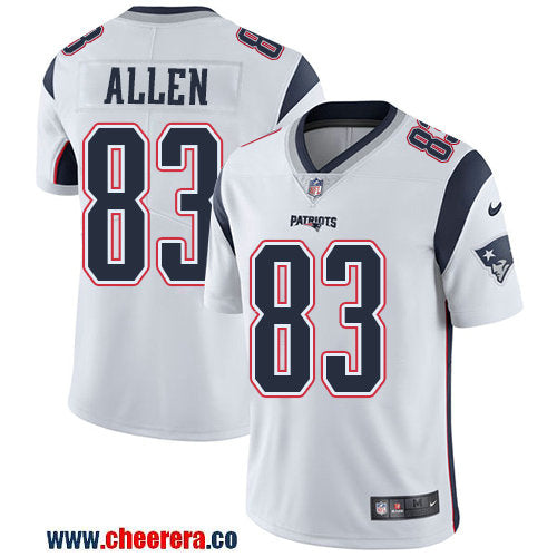 Nike Dwayne Allen New England Patriots white Vapor jersey