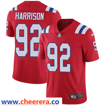 Nike James Harrison New England Patriots red Vapor jersey