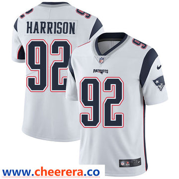 Nike James Harrison New England Patriots white Vapor jersey