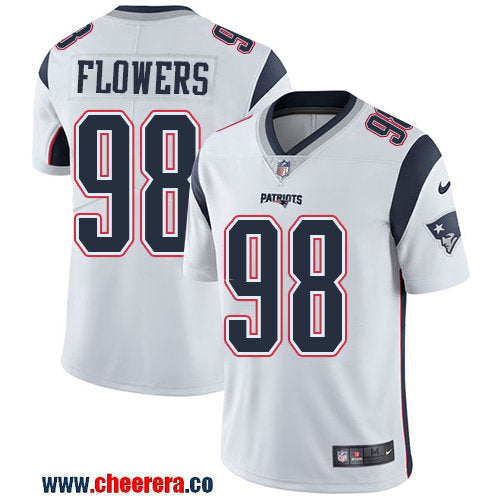 Nike Trey Flowers New England Patriots white Vapor jersey