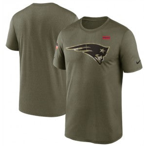 Nike New England Patriots olive Salute To Service jersey