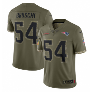 Nike New England Patriots olive Salute To Service jersey