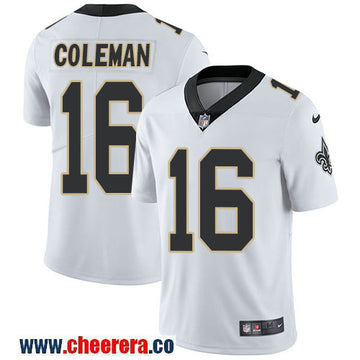Nike Brandon Coleman New Orleans Saints white Vapor jersey