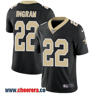 Nike Mark Ingram New Orleans Saints black Vapor jersey