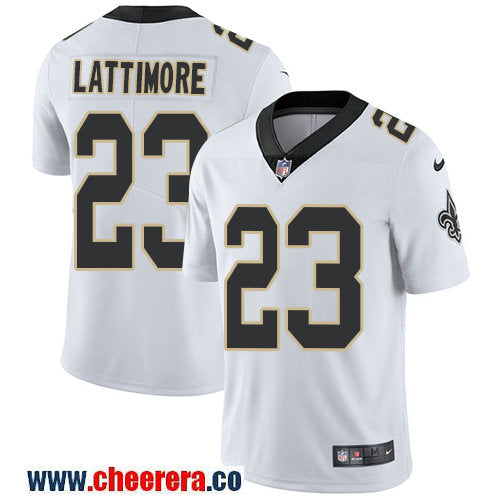 Nike Marshon Lattimore New Orleans Saints white Vapor jersey