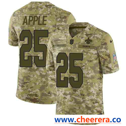 Nike Eli Apple New Orleans Saints camo Salute To Service jersey