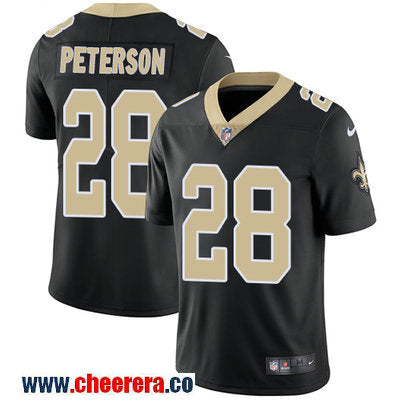 Nike Adrian Peterson New Orleans Saints black Vapor jersey