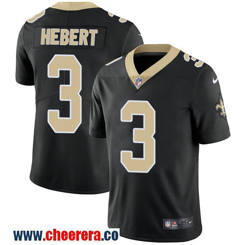 Nike Bobby Hebert New Orleans Saints black Vapor jersey